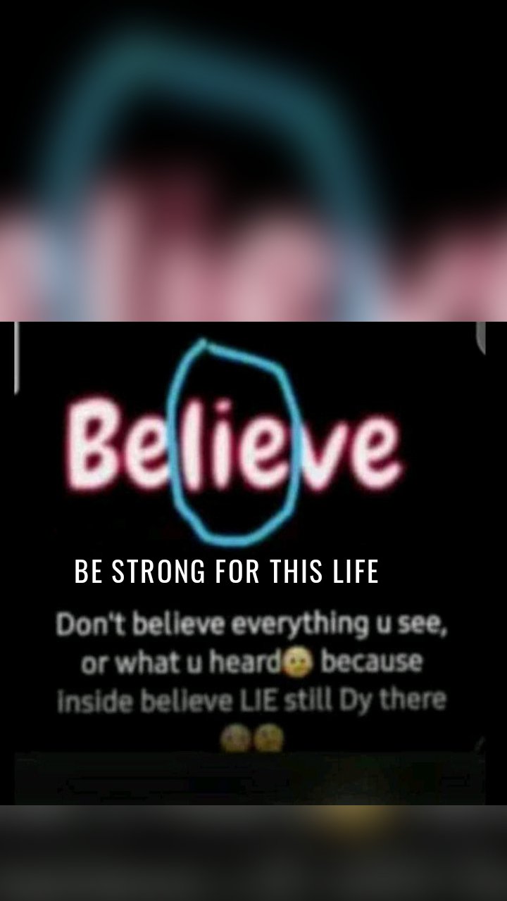




Be strong for this life
